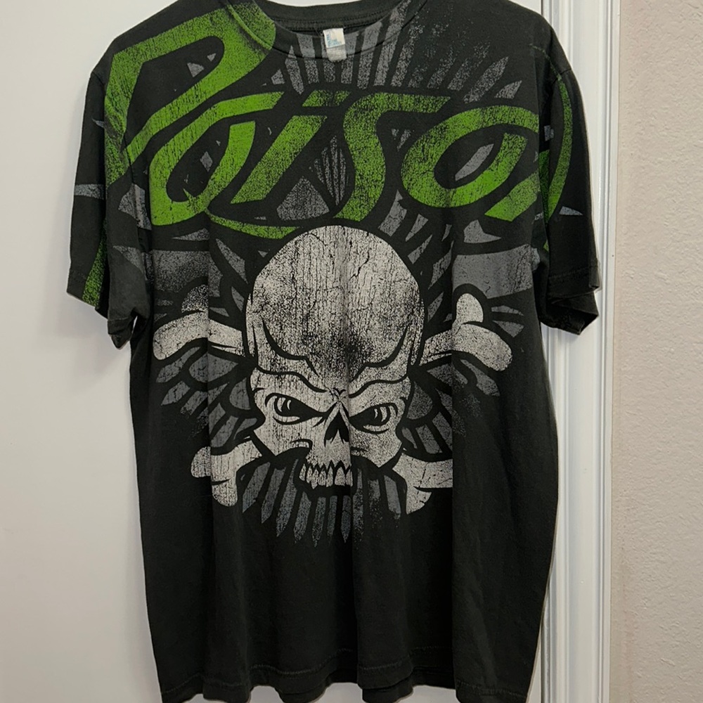 Poison band shirt - XL hair band
